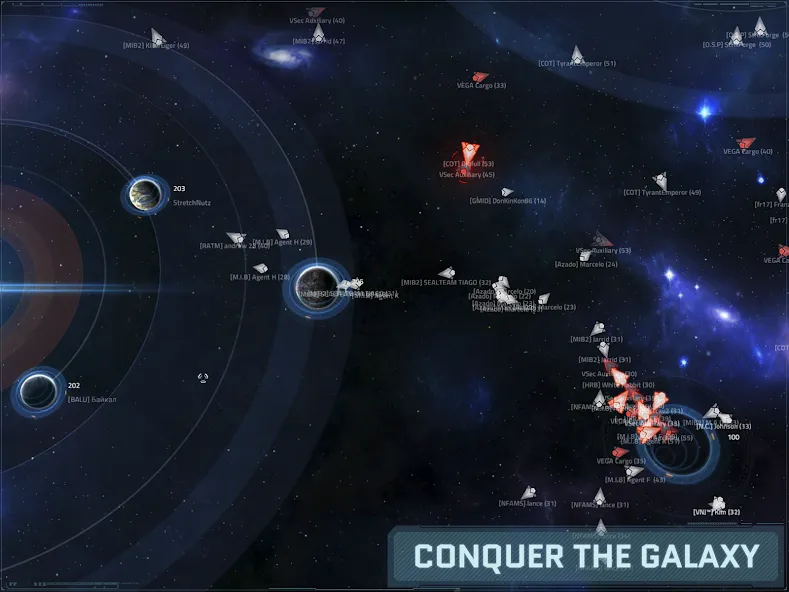 Скачать взлом VEGA Conflict [MOD: безлимитные ресурсы и быстрый прогресс] — скриншот 1