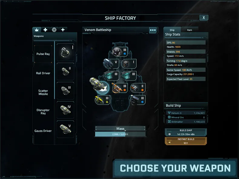 Скачать взлом VEGA Conflict [MOD: безлимитные ресурсы и быстрый прогресс] — скриншот 4