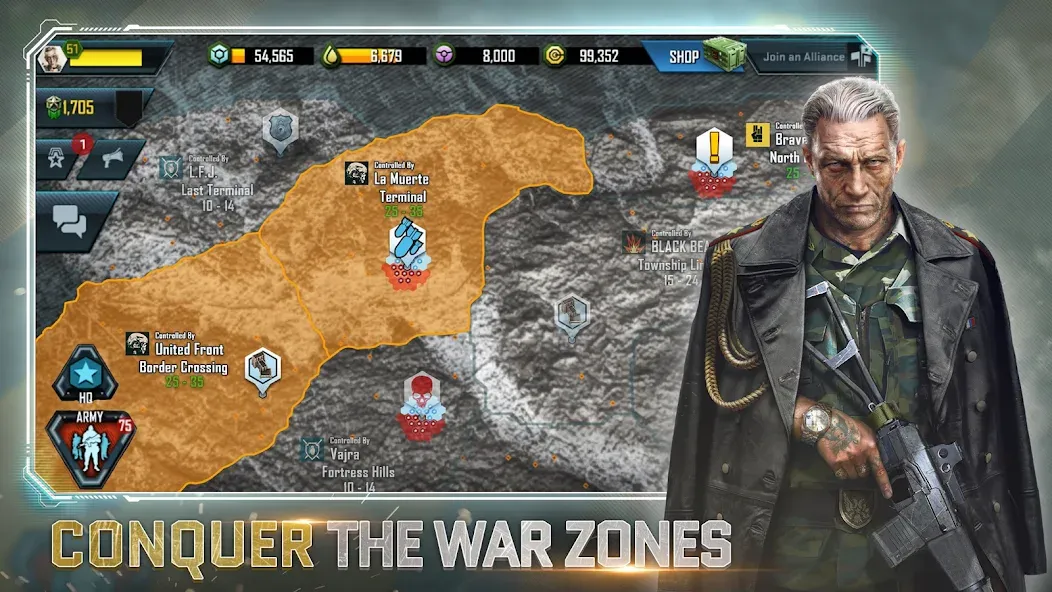 War Commander: Rogue Assault [MOD: безлимитные ресурсы и быстрая прокачка] — Скачать бесплатно (APK) — скриншот 2