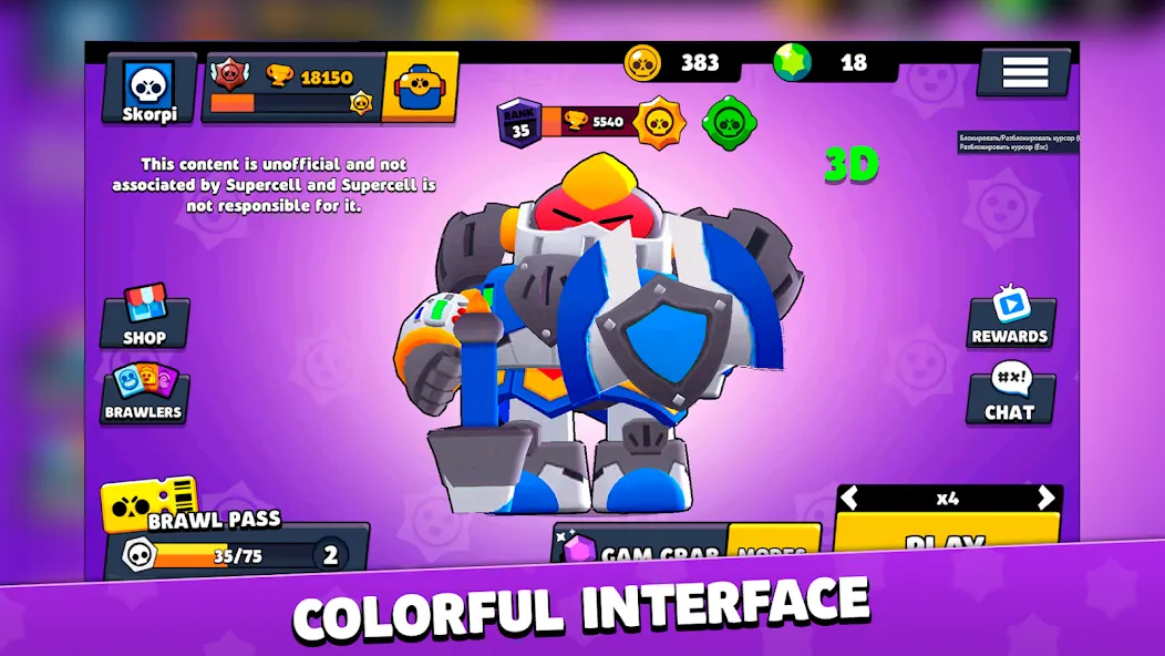 Скачать взлом Box Simulator for Brawl Stars [MOD: безлимитные монеты и открытые боксы] — скриншот 3