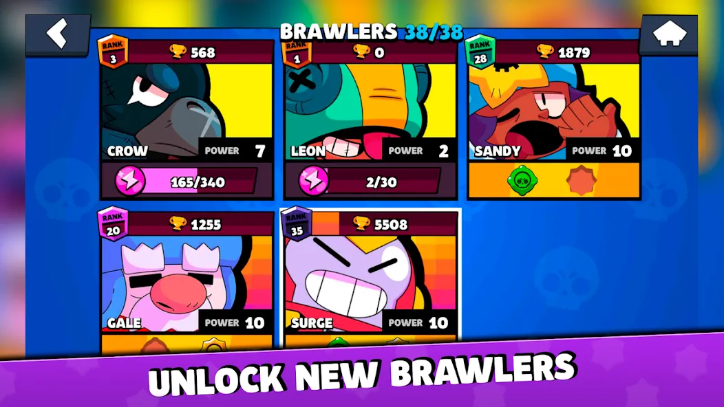 Скачать взлом Box Simulator for Brawl Stars [MOD: безлимитные монеты и открытые боксы] — скриншот 5