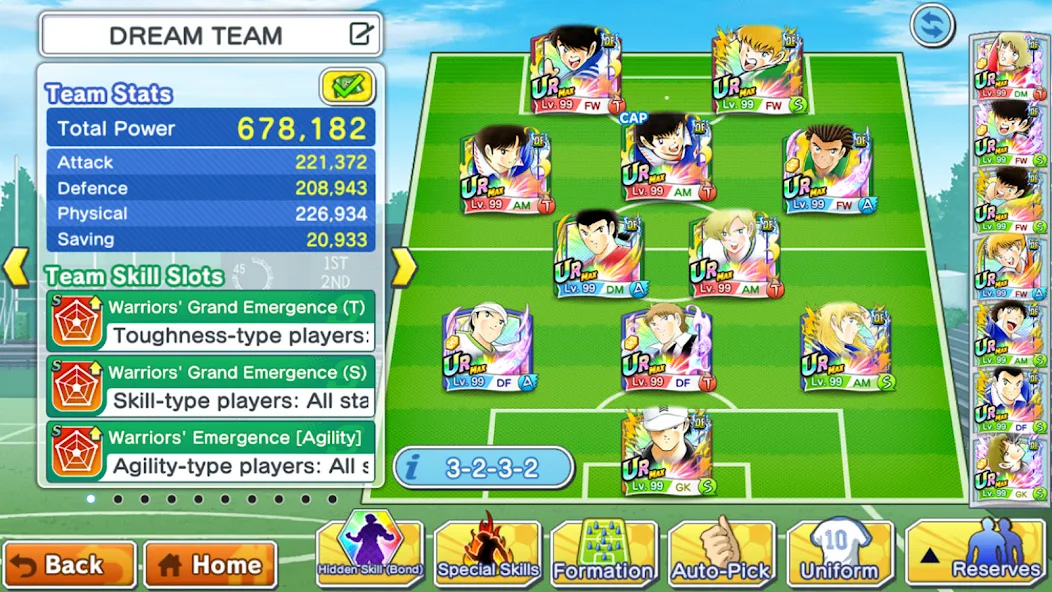Captain Tsubasa: Dream Team [MOD: безлимитные деньги и энергия] — Скачать бесплатно (APK) — скриншот 5