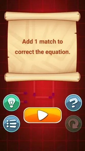 Скачать Matches Puzzle Game [MOD: безлимитные подсказки и отмена ходов] — скриншот 3