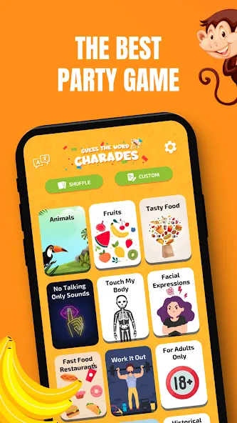 Скачать Charades [MOD: открыты все категории и подсказки] — скриншот 1