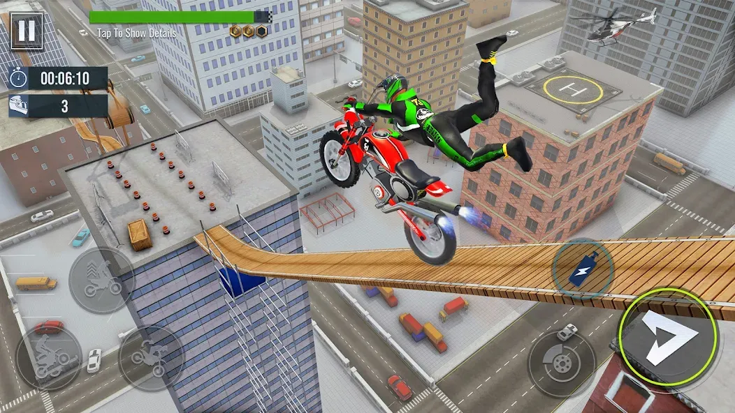 Bike Stunt : Motorcycle Game [MOD: безлимитные деньги и все байки открыты] (Бесплатно / APK) — скриншот 3