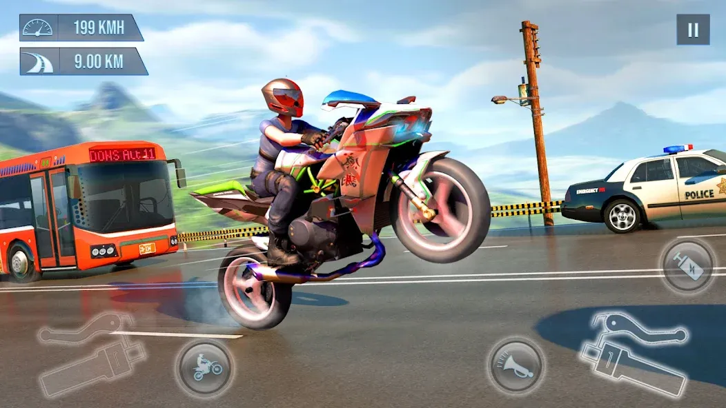 Взломанная Moto World Tour: Bike Racing [MOD: безлимитные деньги и все байки] на Андроид — скриншот 2