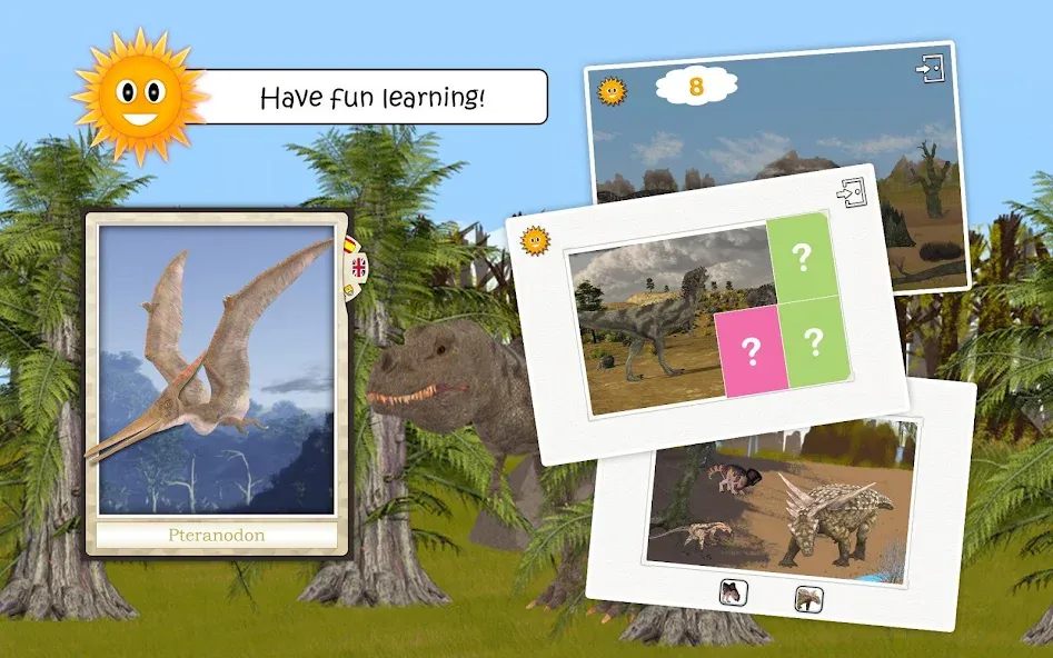 Dinosaurs and Ice Age Animals [MOD: разблокированы все динозавры и животные] — Скачать бесплатно (APK) — скриншот 4