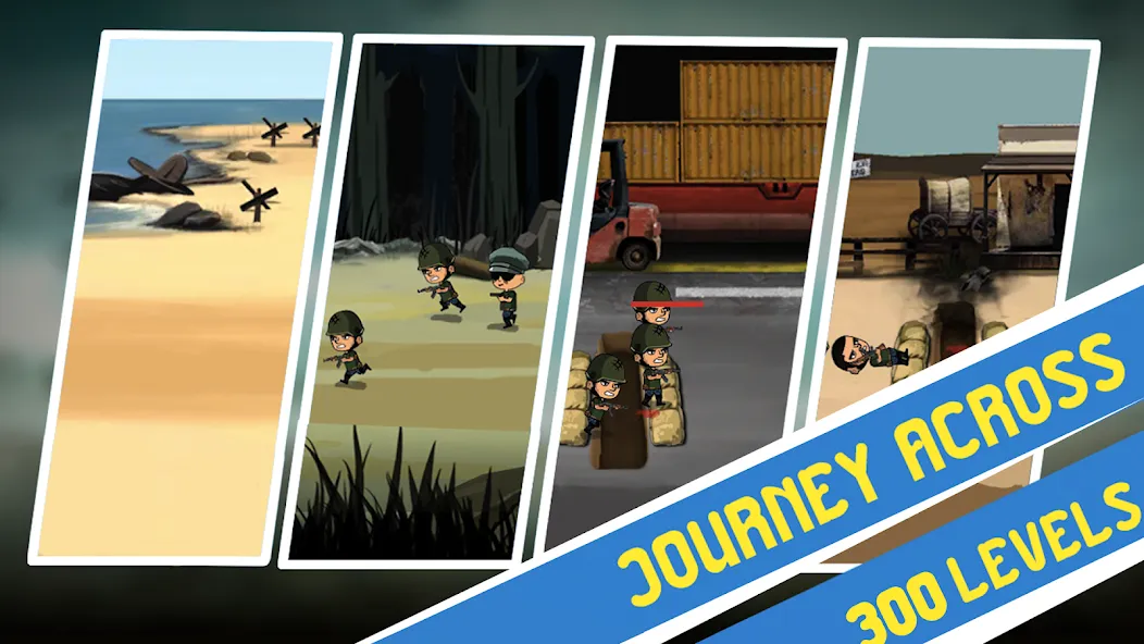 Скачать взлом Army War: Military Troop Games [MOD: безлимитные деньги и оружие] — скриншот 4