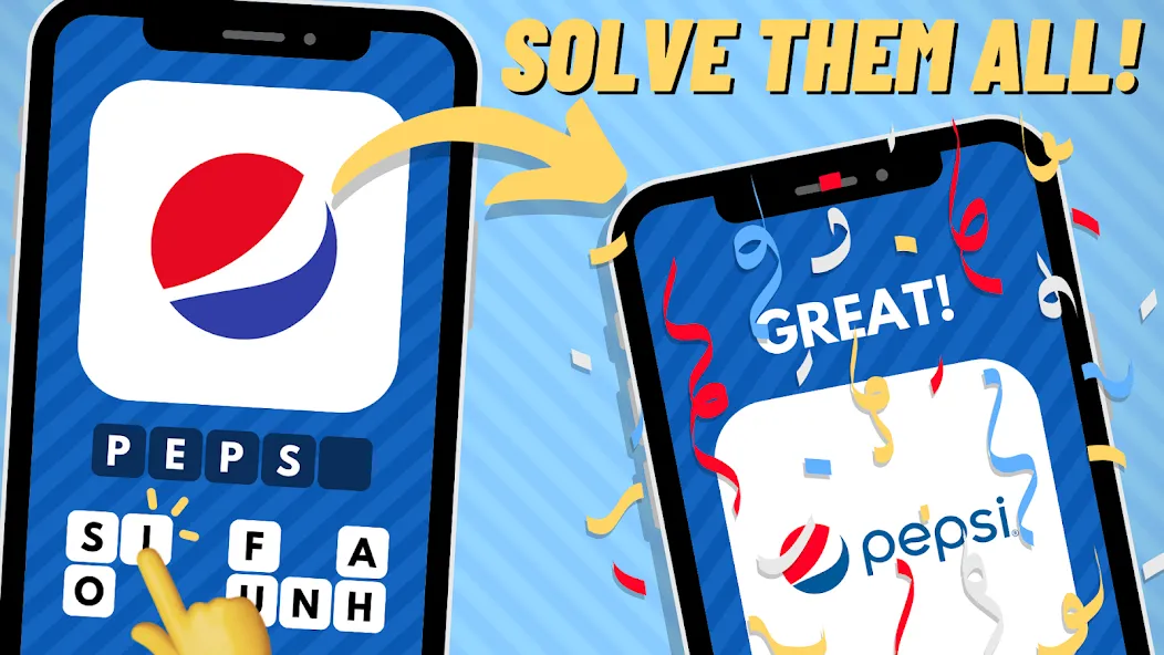 Скачать Logo Quiz: Guess the Brand! [MOD: открыты все логотипы и подсказки] — скриншот 3