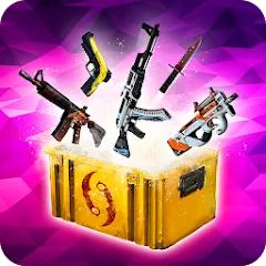 Case Chase: Simulator for CSGO [MOD: безлимитные деньги и редкие скины] на Андроид