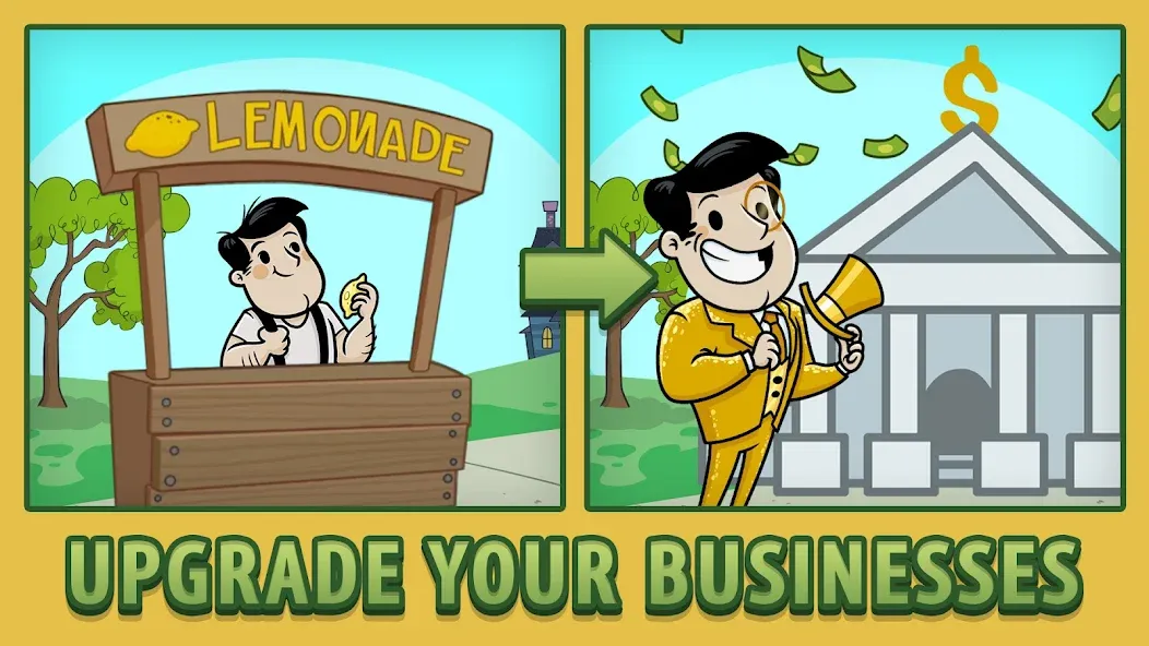 AdVenture Capitalist [MOD: много денег и быстрый доход] последняя версия — скриншот 3