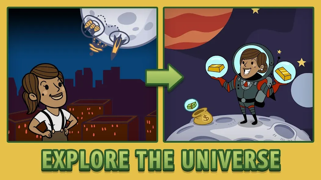 AdVenture Capitalist [MOD: много денег и быстрый доход] последняя версия — скриншот 4