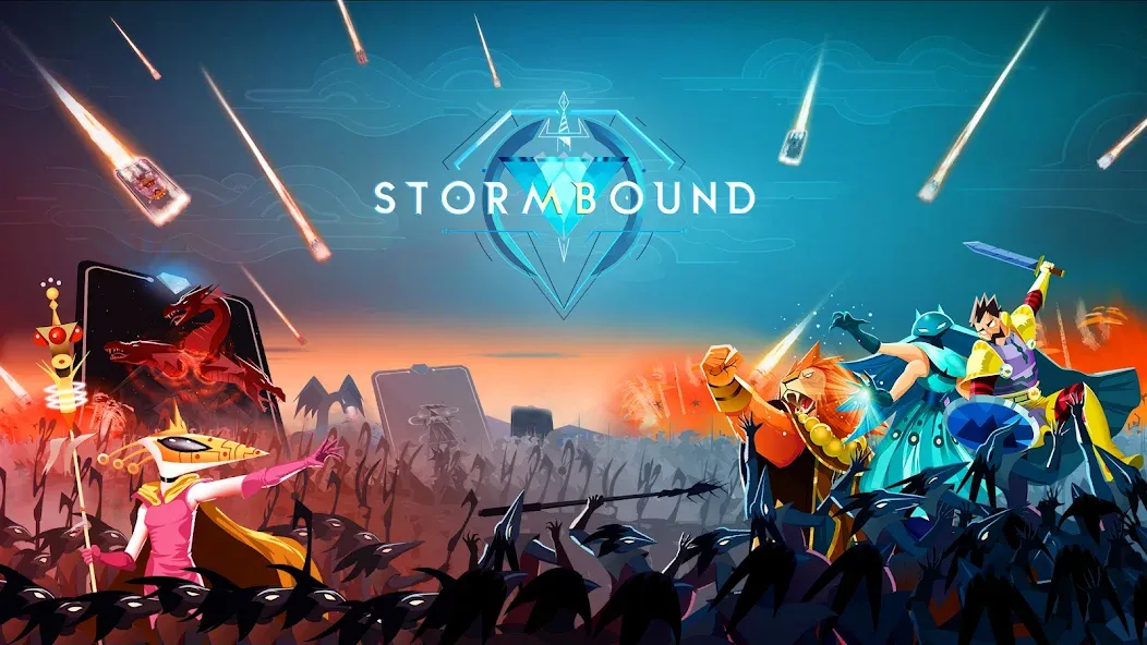Скачать Stormbound: Kingdom Wars [MOD: безлимитные ресурсы и открыты все карты] — скриншот 1