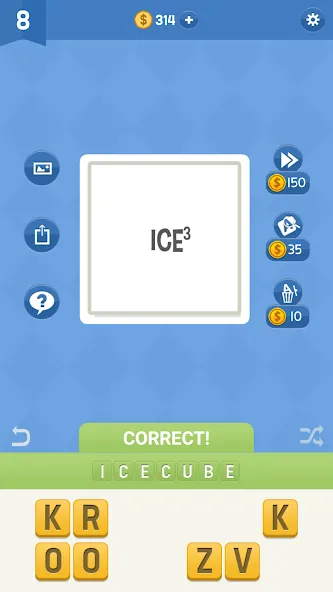 Скачать Plexiword: Fun Guessing Games [MOD: безлимитные подсказки и открыты все уровни] — скриншот 1