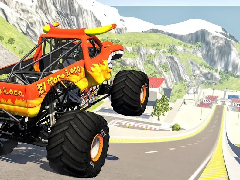 Скачать Realistic Car Crash Simulator [MOD: безлимитные деньги и все машины открыты] — скриншот 4
