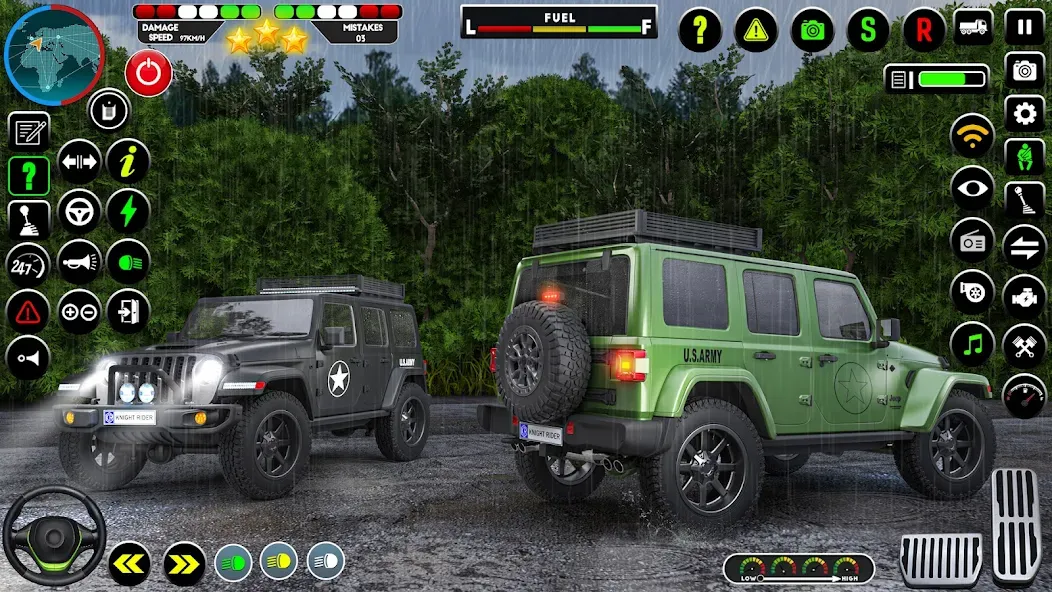 Army Truck Transporter Game 3D [MOD: безлимитные деньги и все уровни открыты] — Скачать бесплатно (APK) — скриншот 4