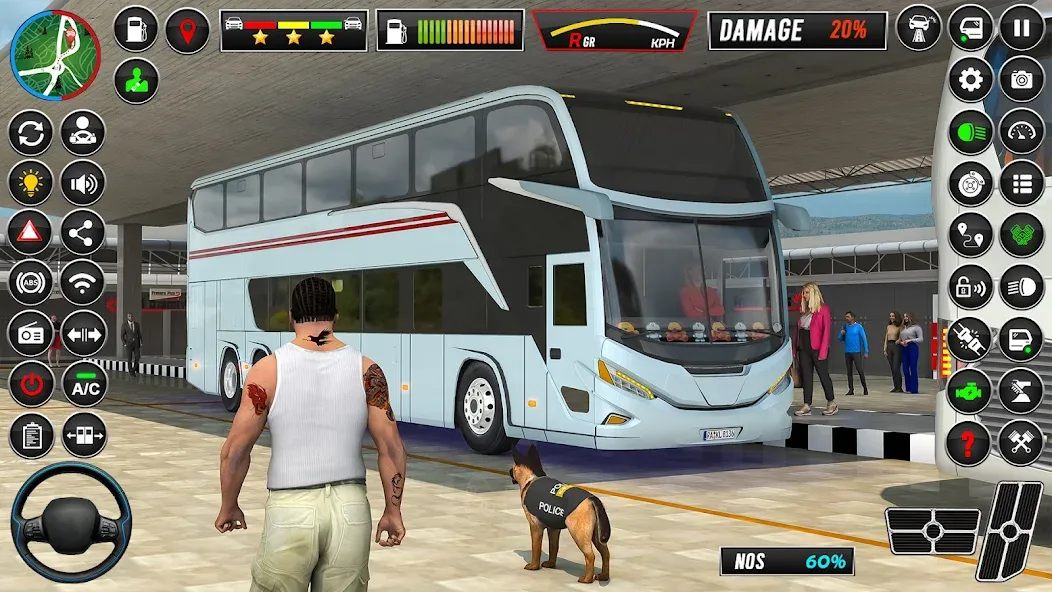 City Coach Bus Driver Games 3D [MOD: безлимитные деньги и всё открыто] последняя версия — скриншот 3