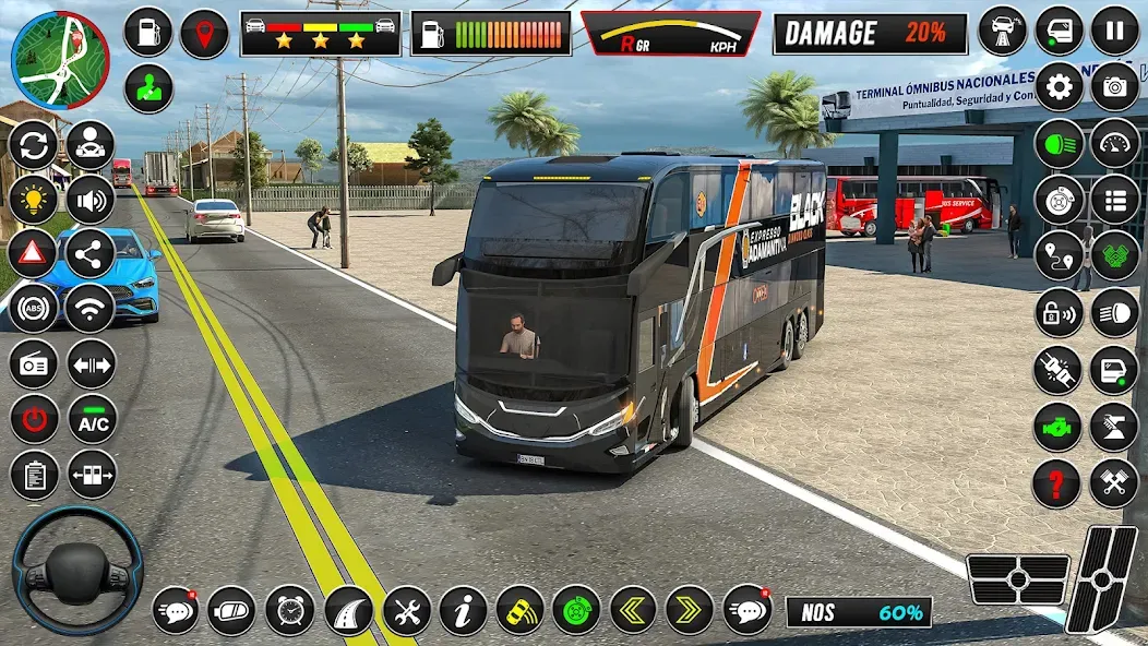 City Coach Bus Driver Games 3D [MOD: безлимитные деньги и всё открыто] последняя версия — скриншот 4