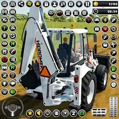Скачать Real JCB Construction Games 3D [MOD: безлимитные деньги и техника открыта]
