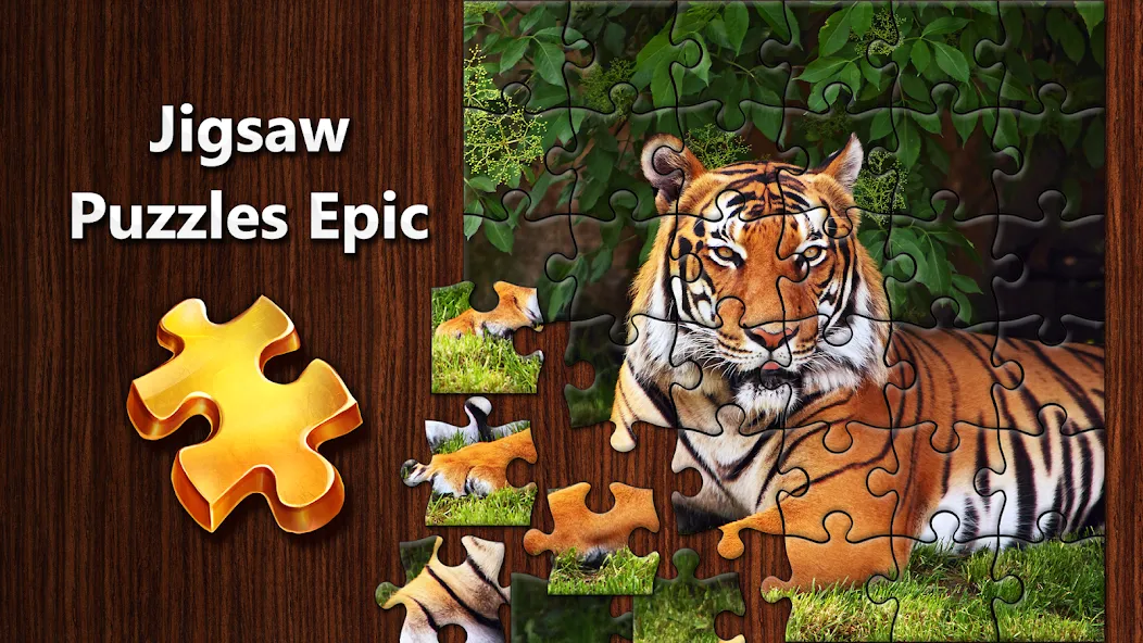 Jigsaw Puzzles Epic [MOD: безлимитные подсказки и монеты] — Скачать бесплатно (APK) — скриншот 1