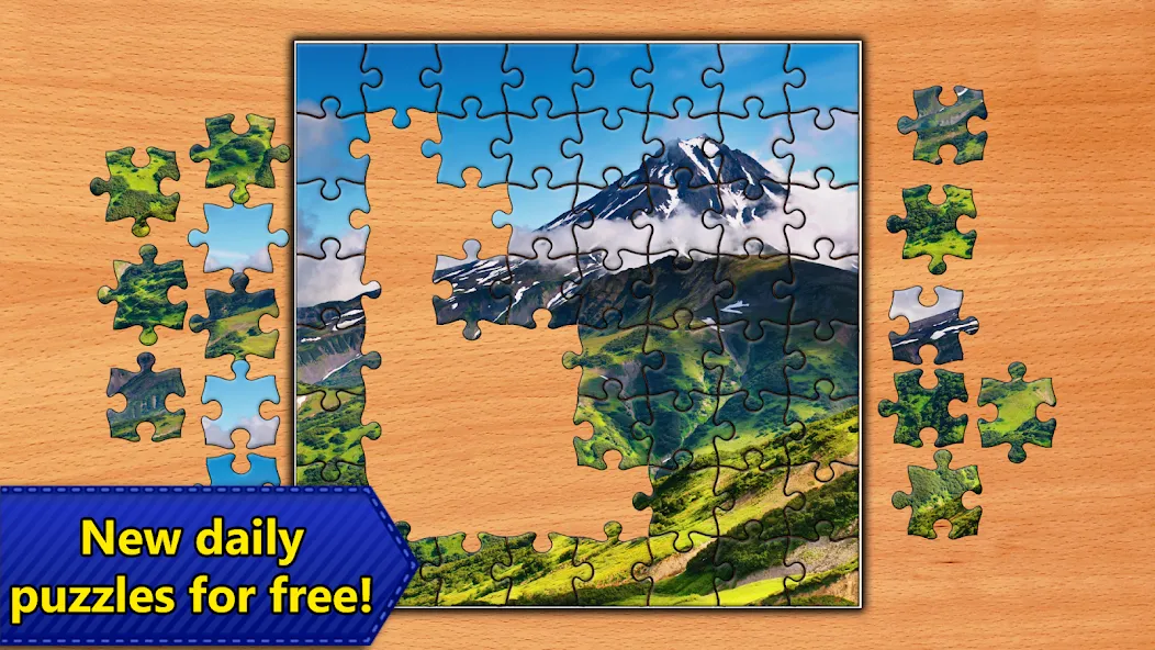 Jigsaw Puzzles Epic [MOD: безлимитные подсказки и монеты] — Скачать бесплатно (APK) — скриншот 3