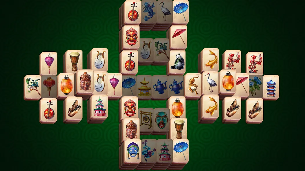 Mahjong Epic [MOD: открыты все уровни и подсказки] на Андроид — скриншот 5