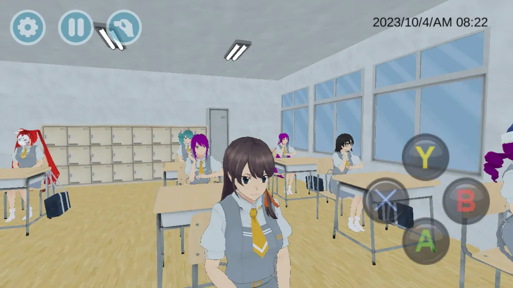 Скачать взлом High School Simulator 2018 [MOD: безлимитные деньги и все предметы] — скриншот 1