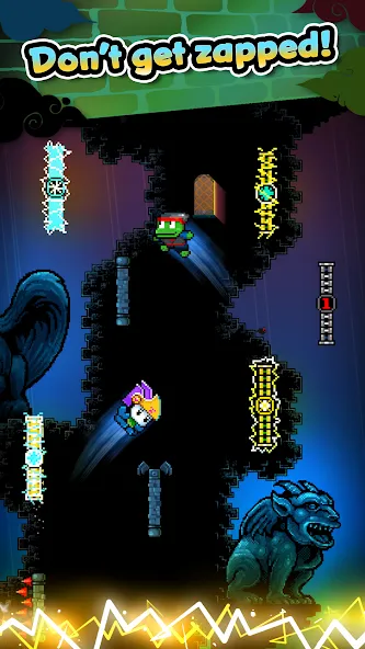 Взломанная Wall Kickers [MOD: безлимитные деньги и прыжки выше] на Андроид — скриншот 5