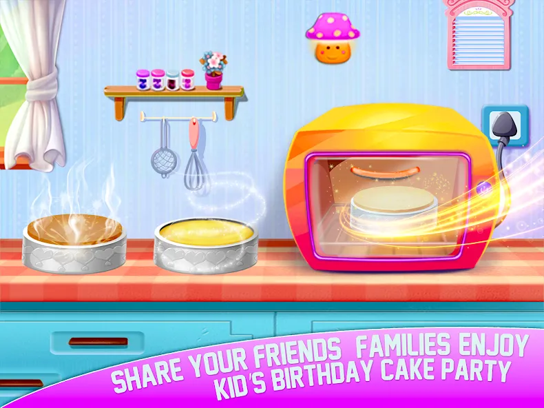 Скачать Cake Maker Sweet Bakery Games [MOD: безлимитные монеты и всё открыто] — скриншот 4