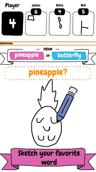 Draw it [MOD: подсказки и безлимитные попытки] — Скачать бесплатно (APK) — скриншот 2