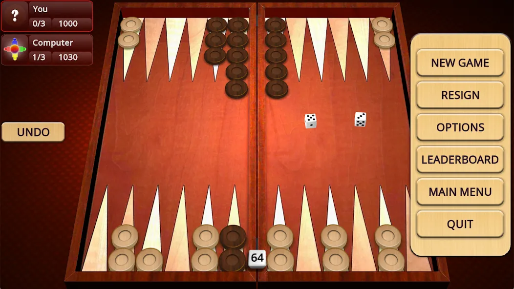 Backgammon Mighty [MOD: без рекламы и все функции открыты] — Скачать бесплатно (APK) — скриншот 2