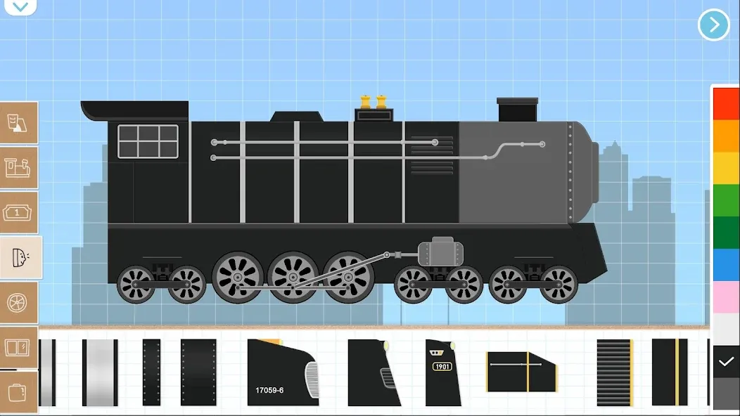 Labo Brick Train Game For Kids [MOD: разблокированы все поезда и уровни] (Бесплатно / APK) — скриншот 2