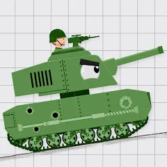 Labo Tank-Armored Car & Truck [MOD: много брони и безлимитные боеприпасы] (Бесплатно / APK)