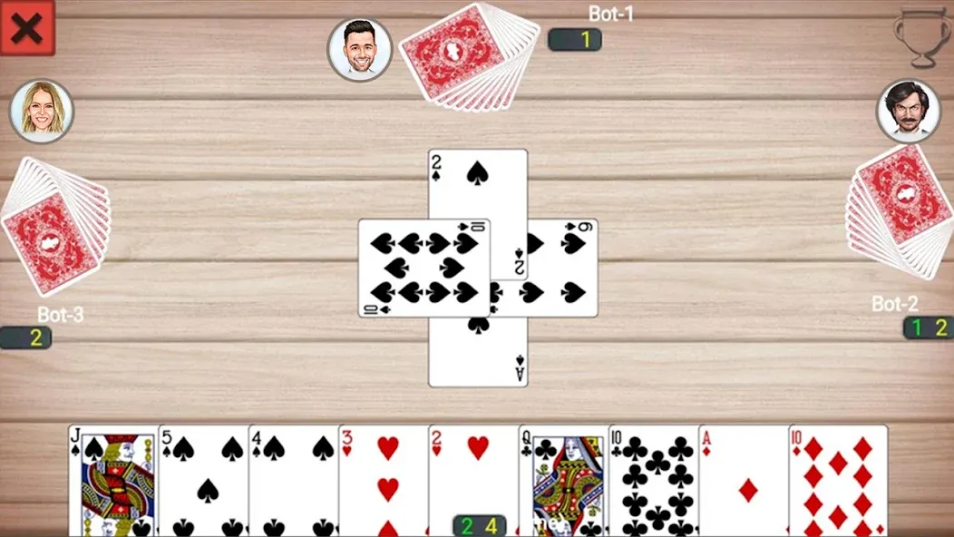 Callbreak Prince: Card Game [MOD: безлимитные монеты и подсказки] — Скачать бесплатно (APK) — скриншот 1