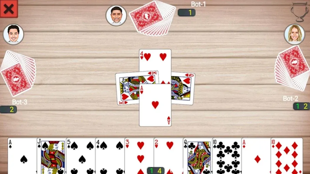 Callbreak Prince: Card Game [MOD: безлимитные монеты и подсказки] — Скачать бесплатно (APK) — скриншот 2