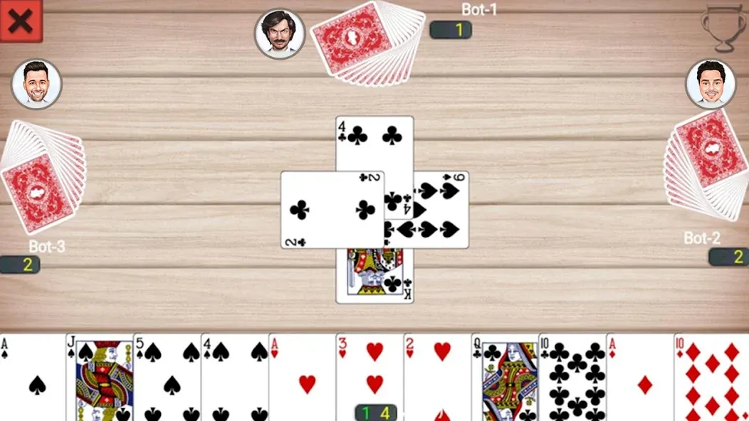 Callbreak Prince: Card Game [MOD: безлимитные монеты и подсказки] — Скачать бесплатно (APK) — скриншот 3
