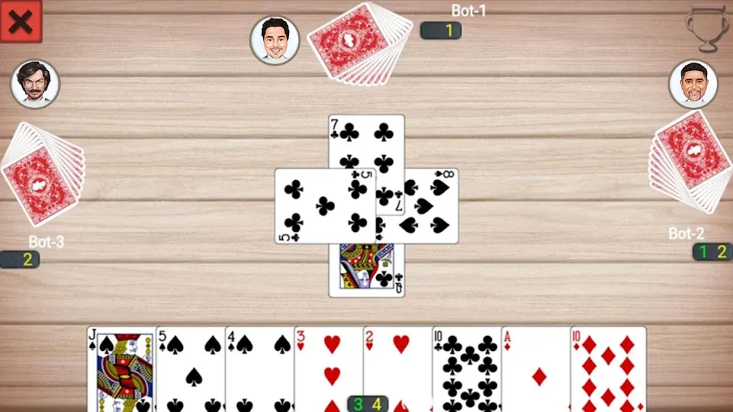 Callbreak Prince: Card Game [MOD: безлимитные монеты и подсказки] — Скачать бесплатно (APK) — скриншот 5