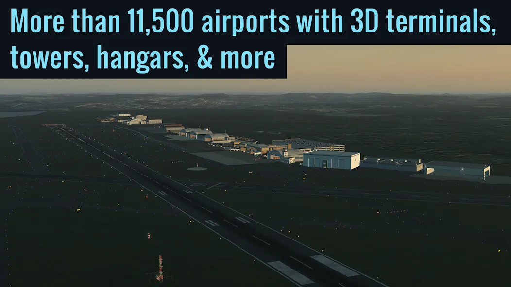 X-Plane Flight Simulator [MOD: безлимитные деньги и открытые самолеты] на Андроид — скриншот 4