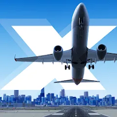 X-Plane Flight Simulator [MOD: безлимитные деньги и открытые самолеты] на Андроид