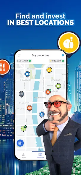 Landlord - Estate Trading Game [MOD: безлимитные деньги и недвижимость] — Скачать бесплатно (APK) — скриншот 3