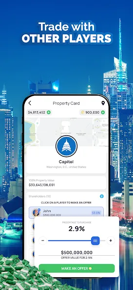 Landlord - Estate Trading Game [MOD: безлимитные деньги и недвижимость] — Скачать бесплатно (APK) — скриншот 4