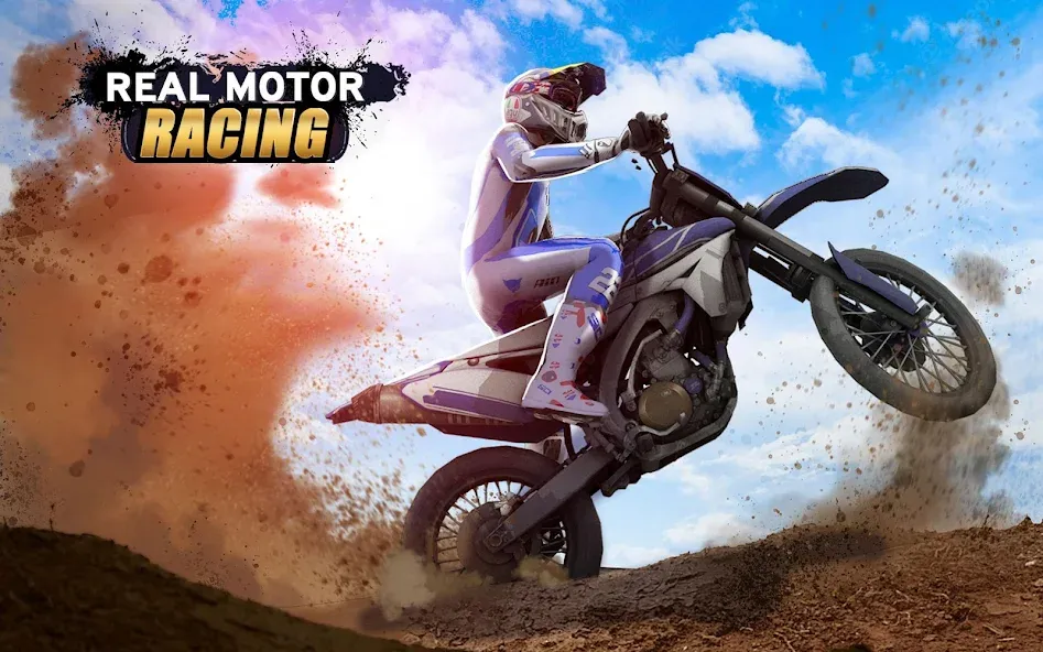 Real Motor Rider - Bike Racing [MOD: безлимитные деньги и открыты все байки] последняя версия — скриншот 1