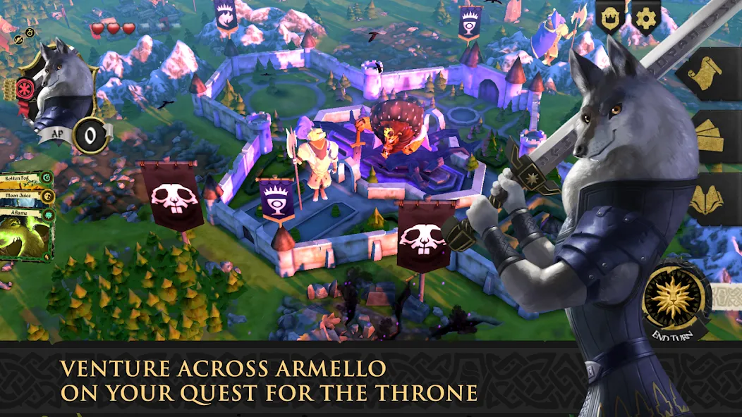 Скачать взлом Armello [MOD: бесконечные карты и ресурсы] — скриншот 1