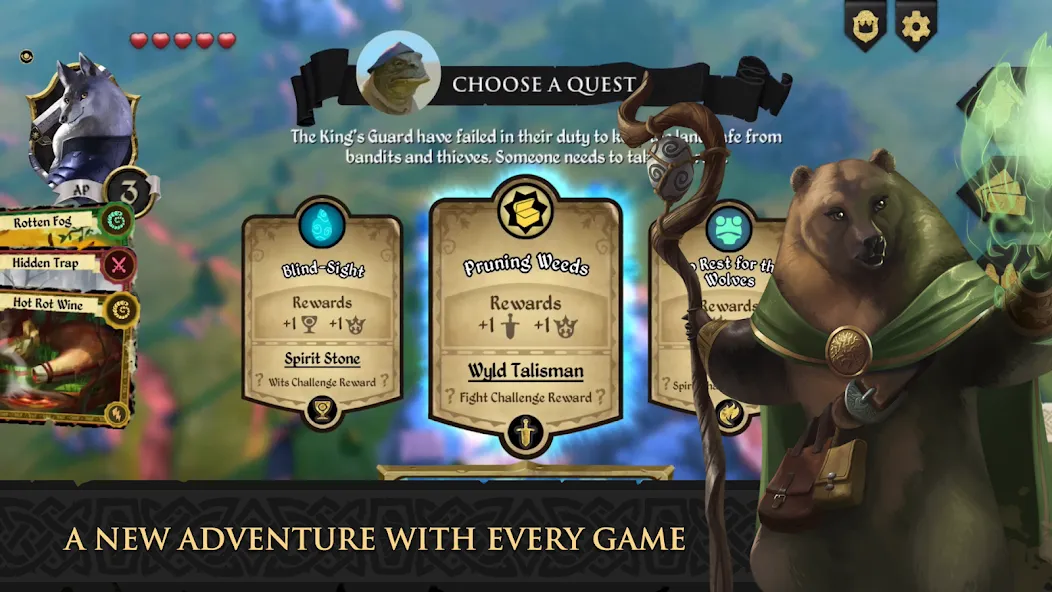 Скачать взлом Armello [MOD: бесконечные карты и ресурсы] — скриншот 5