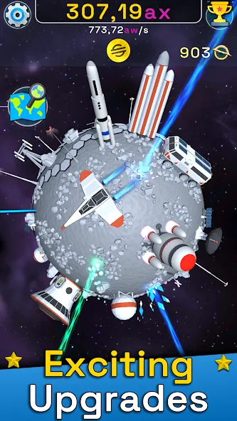 Planet Evolution: Idle Clicker [MOD: безлимитные ресурсы и ускоренное развитие] (Бесплатно / APK) — скриншот 3