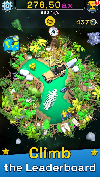 Planet Evolution: Idle Clicker [MOD: безлимитные ресурсы и ускоренное развитие] (Бесплатно / APK) — скриншот 4