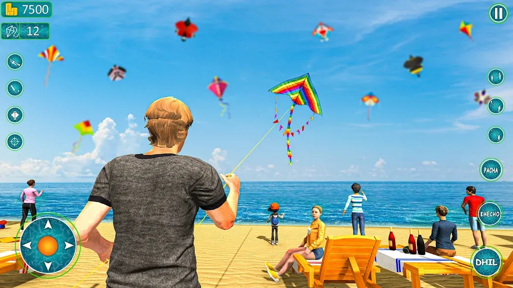 Скачать Kite Basant: Kite Flying Games [MOD: без рекламы и все воздушные змеи] на телефон — скриншот 5