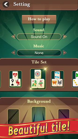 Скачать взлом Mahjong [MOD: без рекламы и все уровни открыты] — скриншот 3