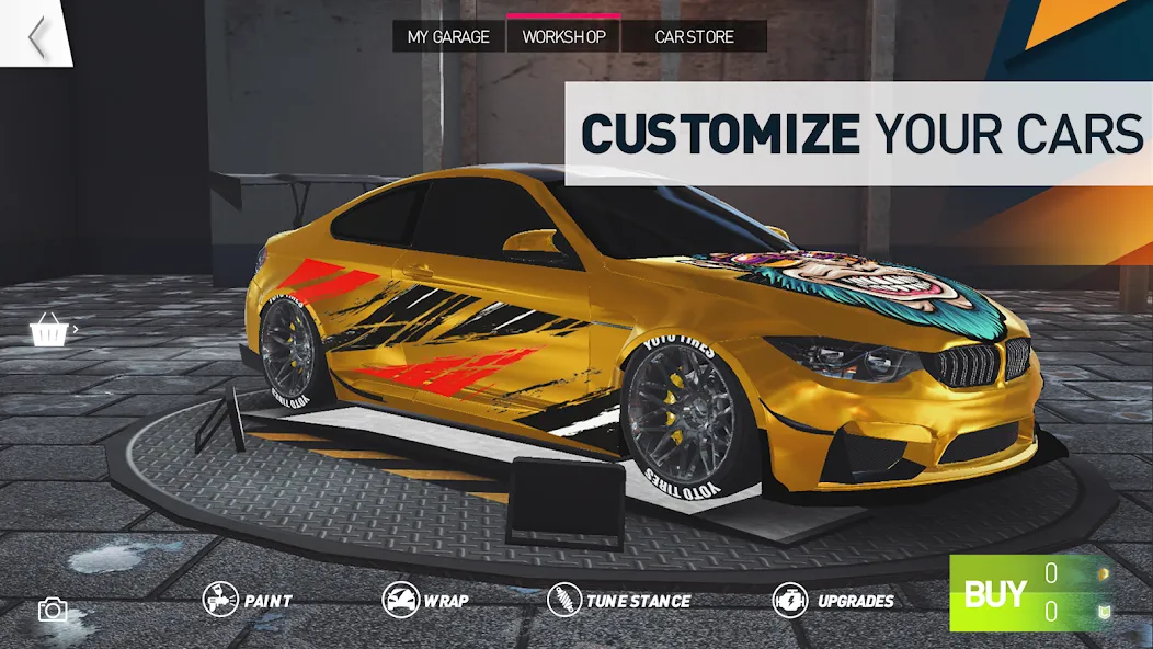 PetrolHead : Street Racing [MOD: безлимитные деньги и машины открыты] на Андроид — скриншот 5