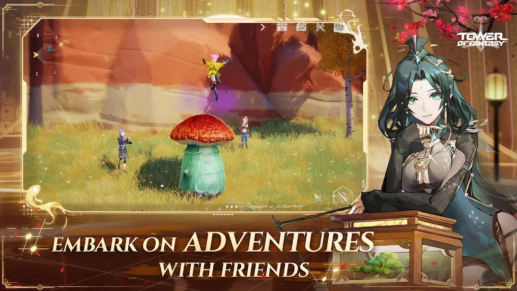 Tower of Fantasy [MOD: много ресурсов и открытые персонажи] последняя версия — скриншот 4